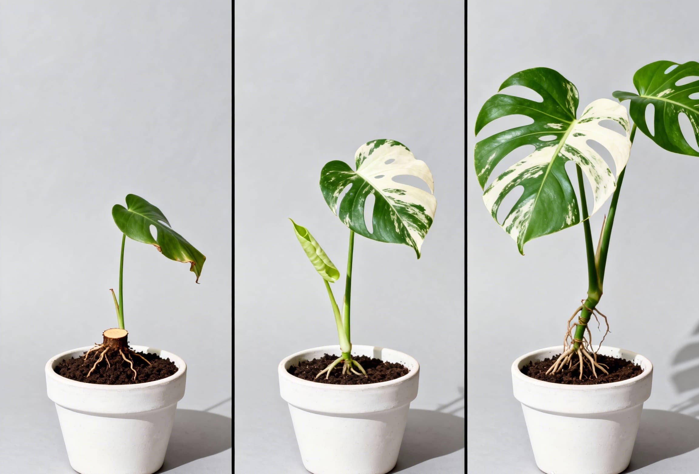 Rooted Albo cutting progression over time